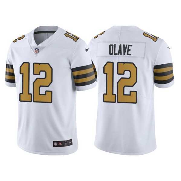 Men & Women & Youth New Orleans Saints #12 Chris Olave White Limited Stitched Jersey,We sell and wholesale Men & Women & Youth New Orleans Saints #12 Chris Olave White Limited Stitched Jersey on line form chian!